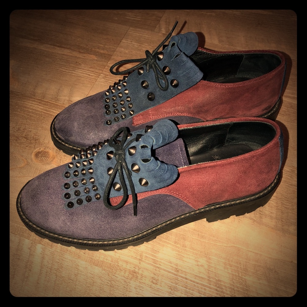 Unique Colorful Studded Boot